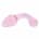 Glassy Rose Curved  Buttplug