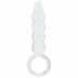 Glassy Onyx Screw Dildo