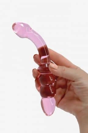Anal Sex Toys Glassy Rose Bubble G-spot