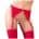 Mandy Mystery Garter Belt Red S/M