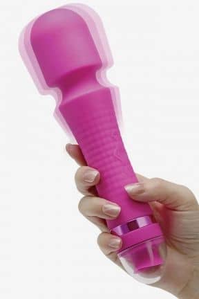 Air Pressure Vibrators Suction Double End Wand Pink