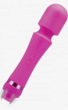 Air Pressure Vibrators Suction Double End Wand Pink