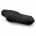 Silicone Realistic Vibrator Black