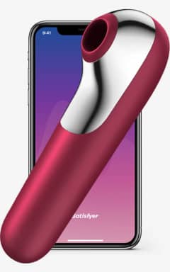 Vattentäta sexleksaker Satisfyer Dual Love Pink