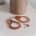 Metal Handcuffs Rose Gold