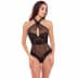 Midnight halter teddy BLK