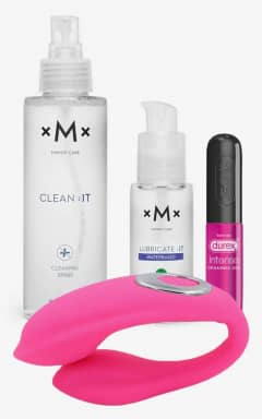 Klaviyo-Clean-it Nona Couples Vibrator - med glid & rengöring