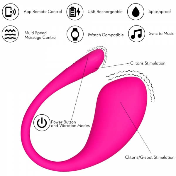 Buy Lovense - Lush 3 Wearable Bullet Vibrator @ Mshop.eu