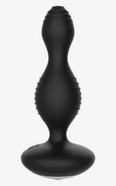 All E-Stimulation Vibrating Buttplug - Black