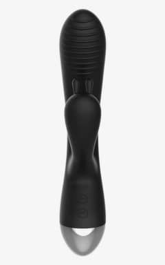 Vibrators E-Stimulation Rabbit Vibrator - Black