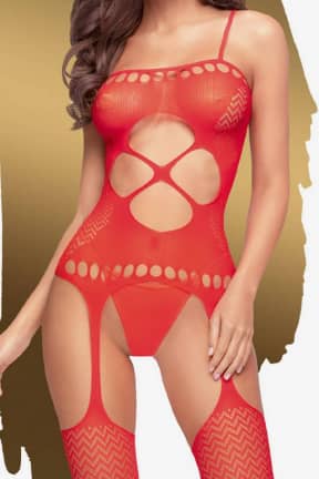 Lingerie Penthouse Hot nightfall red