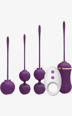 Knipmuskler och inkontinens Kegel Balls with remote control