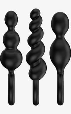 Anal Beads Satisfyer - Booty Call Plugs Black