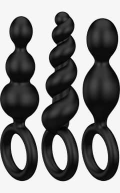 Anal Beads Satisfyer - Booty Call Plugs Black