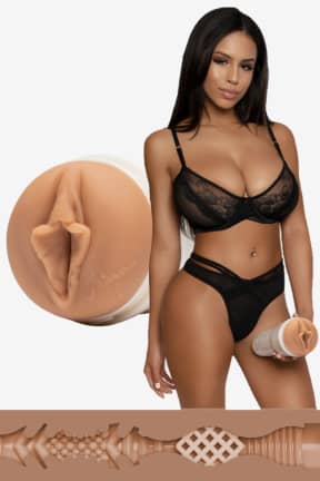 Campaigns Fleshlight Autumn Falls Cream - Cream texture wraps tight — Autumn's signature feel