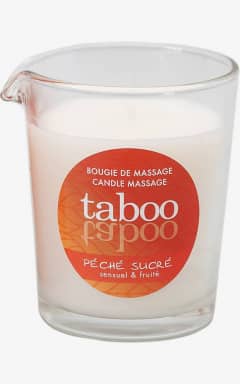 Bath & Body Taboo Peche Massage Candle
