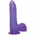 Crystal Jellies Thin Cock w. Balls 7in