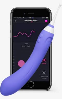 Vibrators Lovense Hyphy Dual End Vibrator