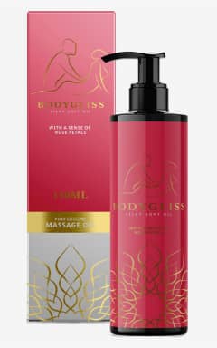 Livsnjutande BodyGliss Massage Oil Rose Petals