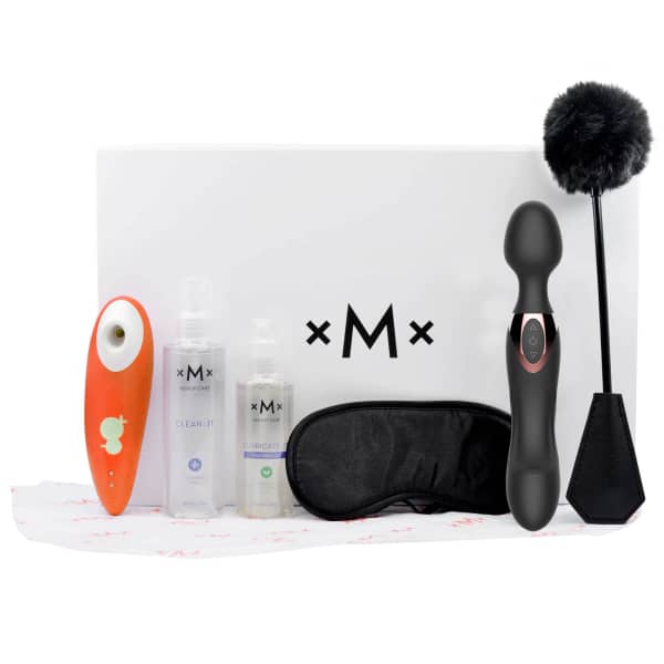 Duo, lube, clean, ROMP, blinfold