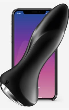 Anal Sex Toys Satisfyer Rotator Plug 1+ Black