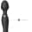 Duo Pleasure Bodywand Black