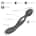 Duo Pleasure Bodywand Black