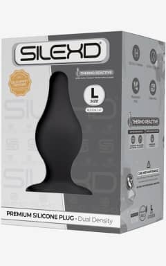 Anal Sex Toys Silexd Plug Model 2 L Black