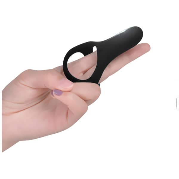 small discrete vibrator Frenzy · 10 Speed Vibrating Couples C-Ring – Lynk main image 1