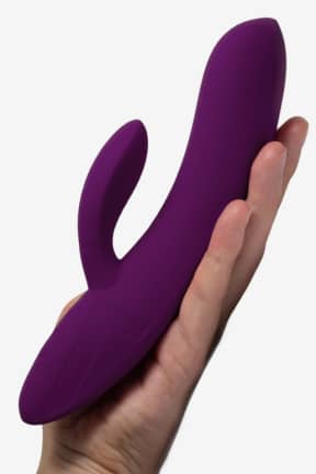 Vibrators Laid - V.1 Silicone Rabbit Vibrator Purple