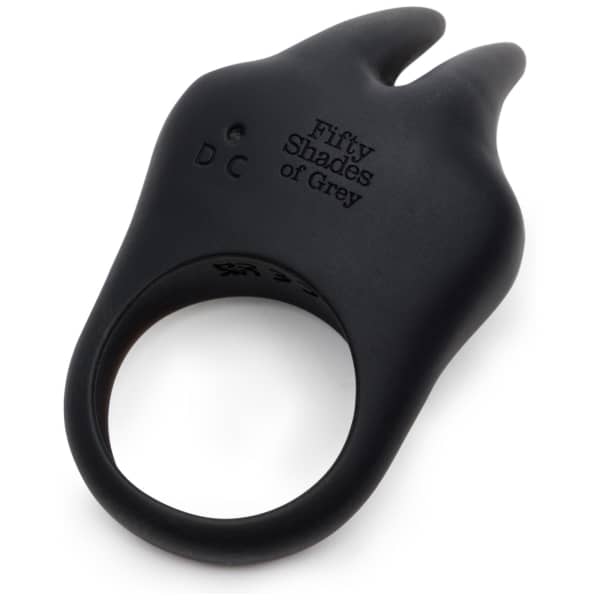 Fifty Shades Sensation Vibrating Rabbit Love Ring