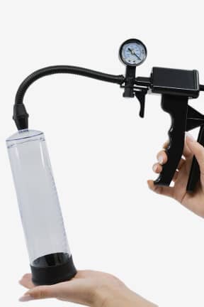 All PowerUp Pistol Penis Pump W. Gauge