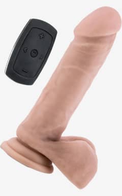 Dildos with vibration Dr. skin Silicone Dr. Dylan Vibrating Vanilla