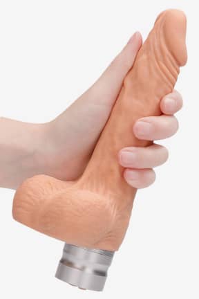 Anal Dildos Realistic Vibrating Dildo With Balls Nude