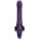 Satu Pulse-Wave & Vibrating Strapless Strapon Purple