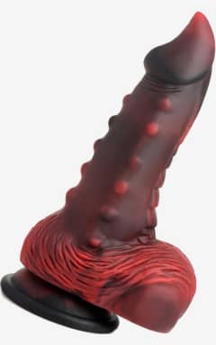 Dildos Lava Demon Thick Nubbed Silicone Monster Dildo