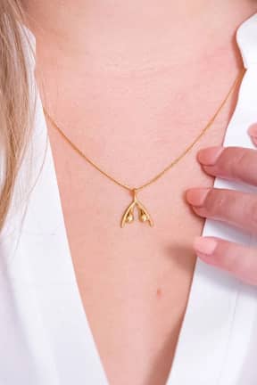 Body jevellery Womanizer Guld Klitoris Halsband