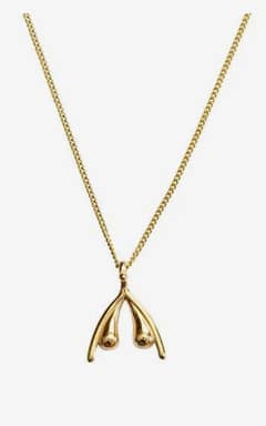 Body jevellery Womanizer Guld Klitoris Halsband