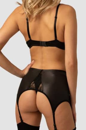 Lingerie Wetlook Bra Set Vesper LXL
