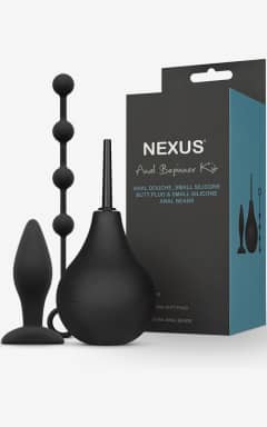 Intimate Hygiene Nexus Anal Beginner Set Black