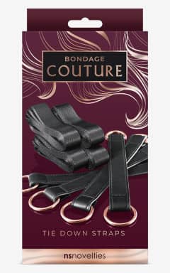 All Bondage Couture Tie Down Straps Black