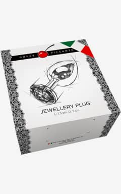 Butt Plugs Jewellery Small Silver Purple
