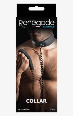 BDSM Renegade Bondage Collar Black