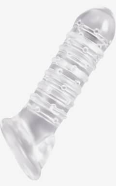 Sex Toys for Men Renegade Ribbed Extension Clear