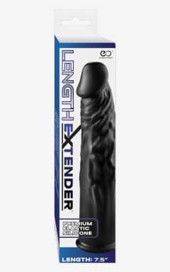 Penis Extensions Length Extender Sleeve 7.5inch Black