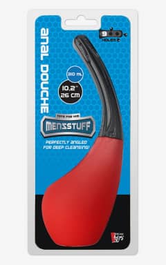 Bath & Body Menzstuff 9 Hole Anal Douche Red & black