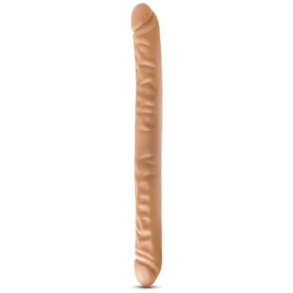 Dr Skin 18inch Double Dildo Mocha