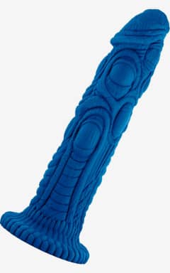 All The Realm Draken Lock On Monster Dildo Blue