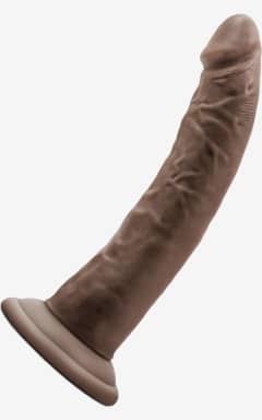 All Dr. Skin 7inch Cock Suction Cup Chocolate