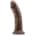 Dr. Skin Plus 8inch Thick Posable Dildo Chocolate